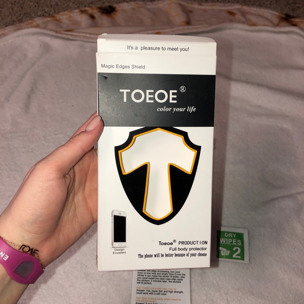 6P/6S plus phone case and screen protector
